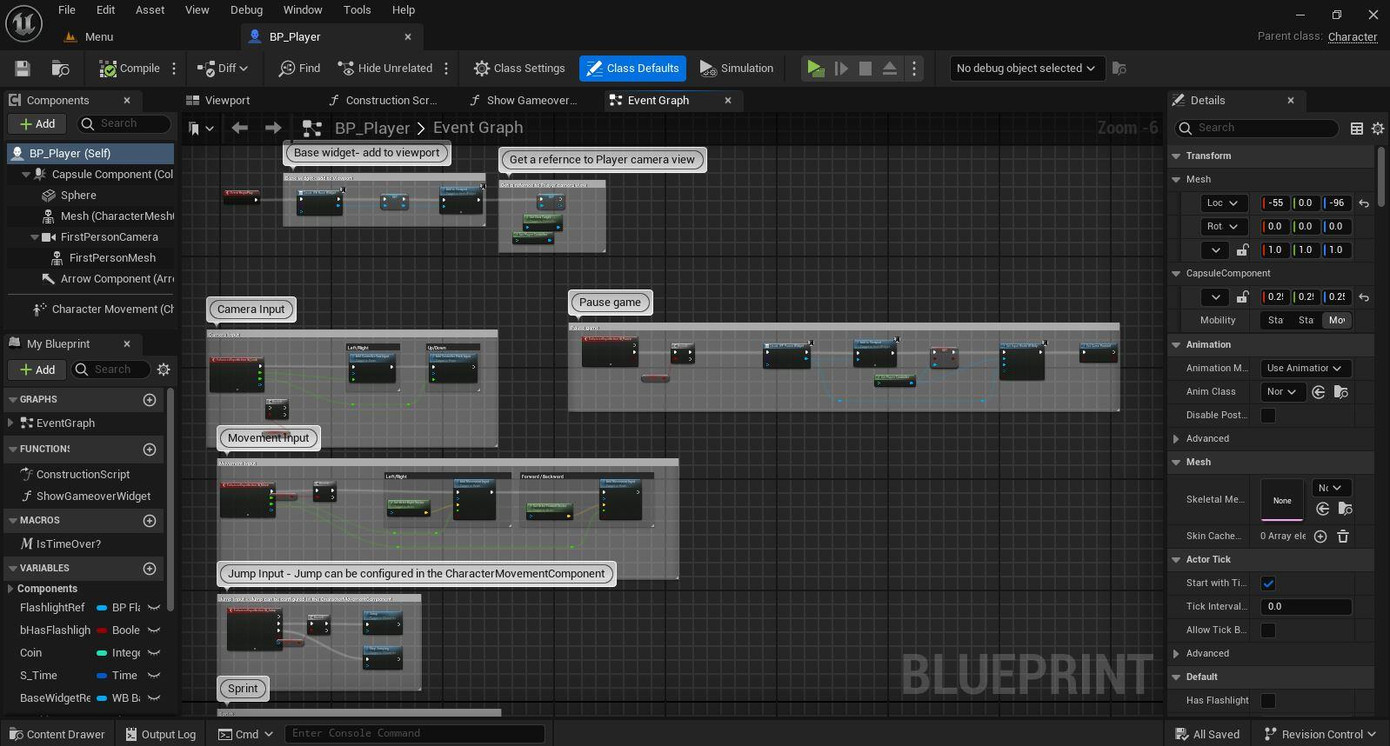 Hình ảnh từ dự án thiết kế game của bạn Đinh Thành An.