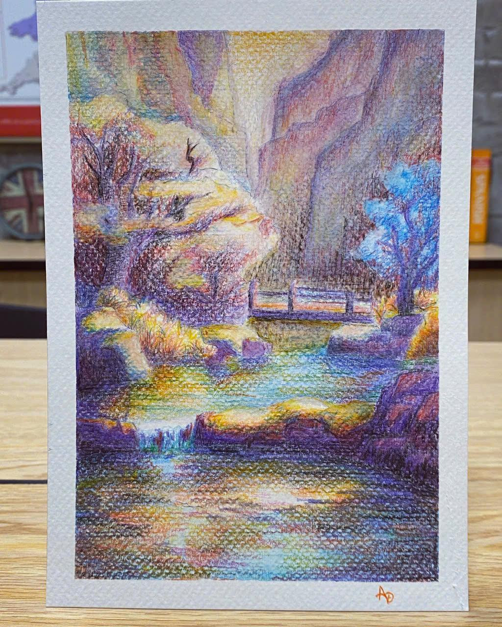 Một bức tranh của bạn Thành An.