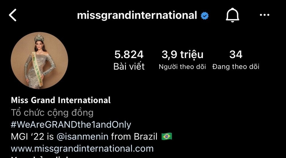 MGI hiện giờ chỉ còn 3.9 triệu người theo dõi MGI hiện giờ chỉ còn 3.9 triệu người theo dõi