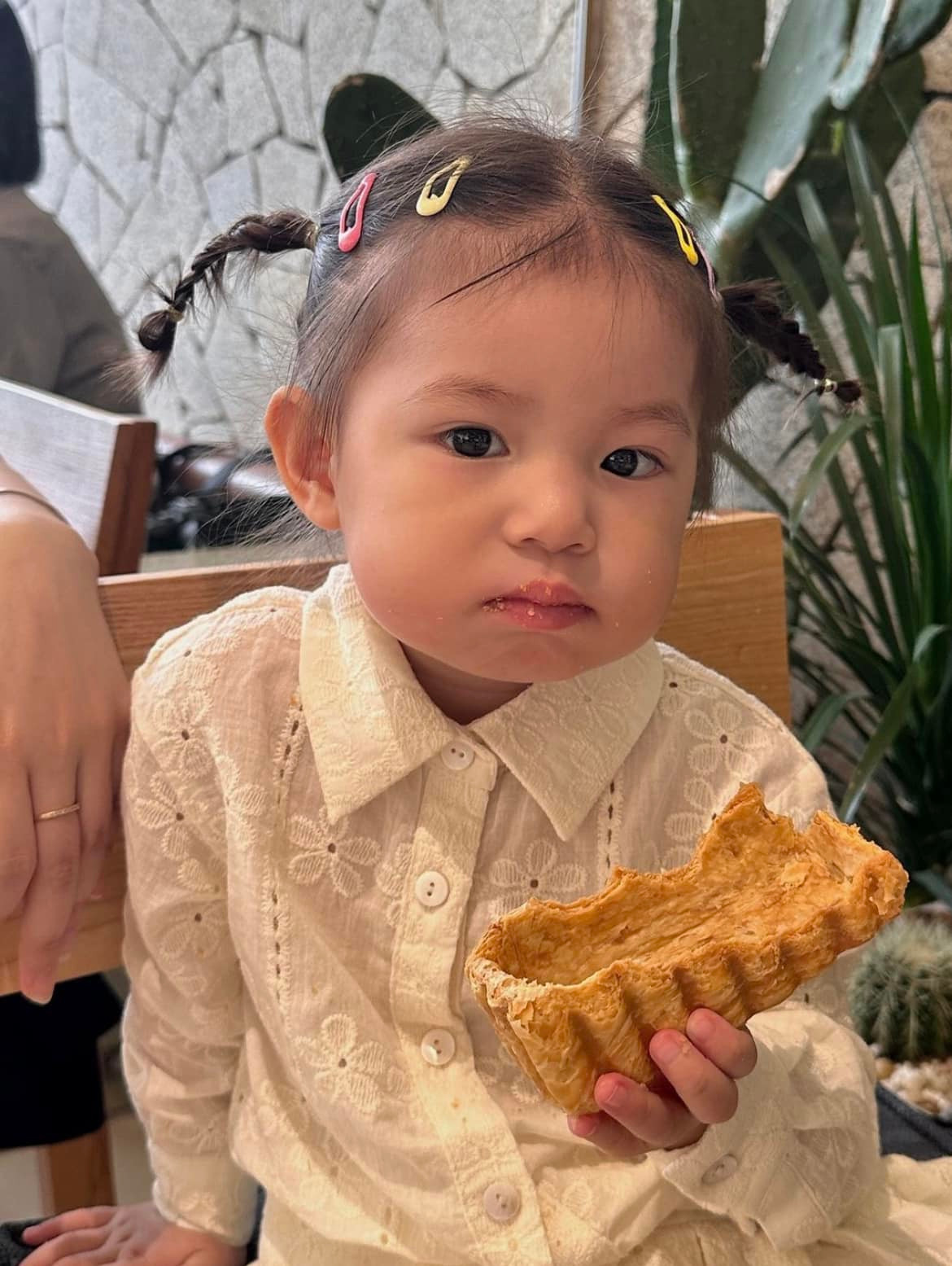 Pam đang là nhóc tì được cư dân mạng quan tâm nhất lúc này.