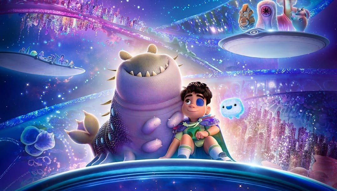 Rồi cậu bé bay bổng lên thiên hà và gặp nhiều sinh vật kỳ lạ. Rồi cậu bé bay bổng lên thiên hà và gặp nhiều sinh vật kỳ lạ.