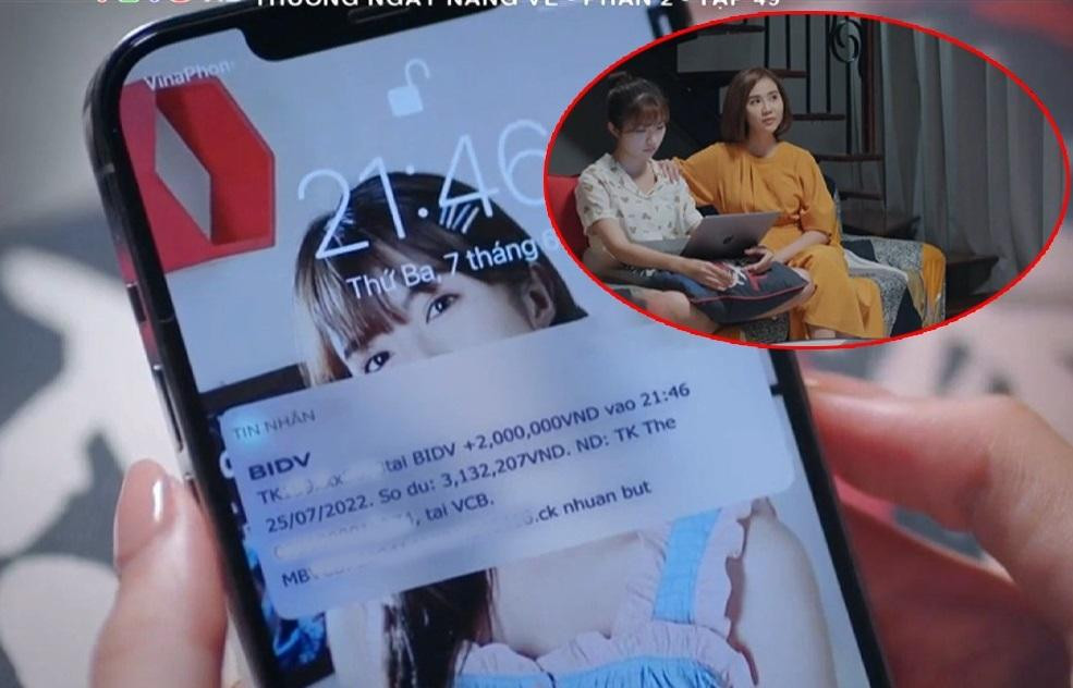 Tin nhắn của Vân Vân có sai sót ngày tháng. Ảnh: Top Comments