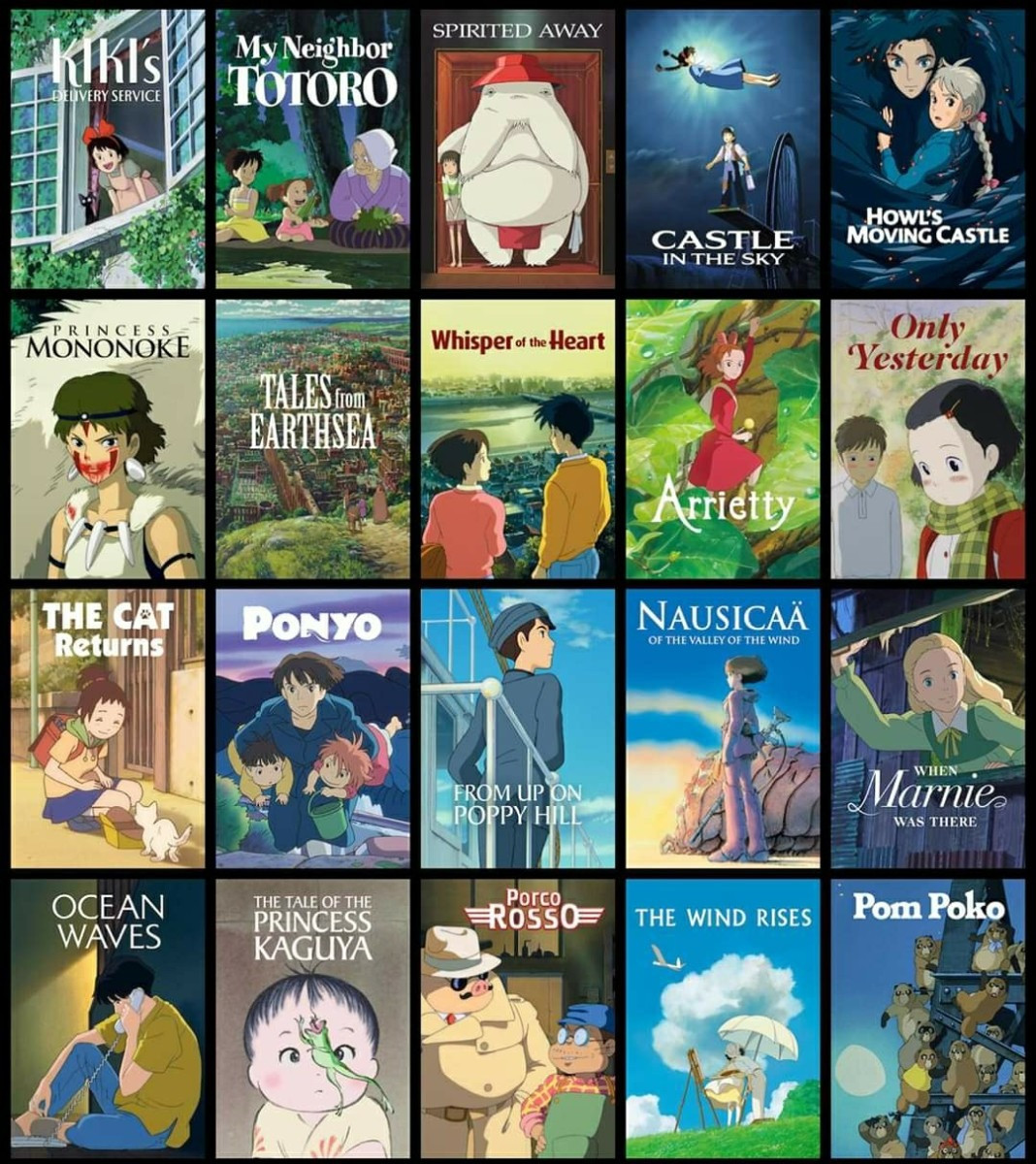 Các bộ phim của Ghibli cũng lần lượt ra mắt khán giả Việt.