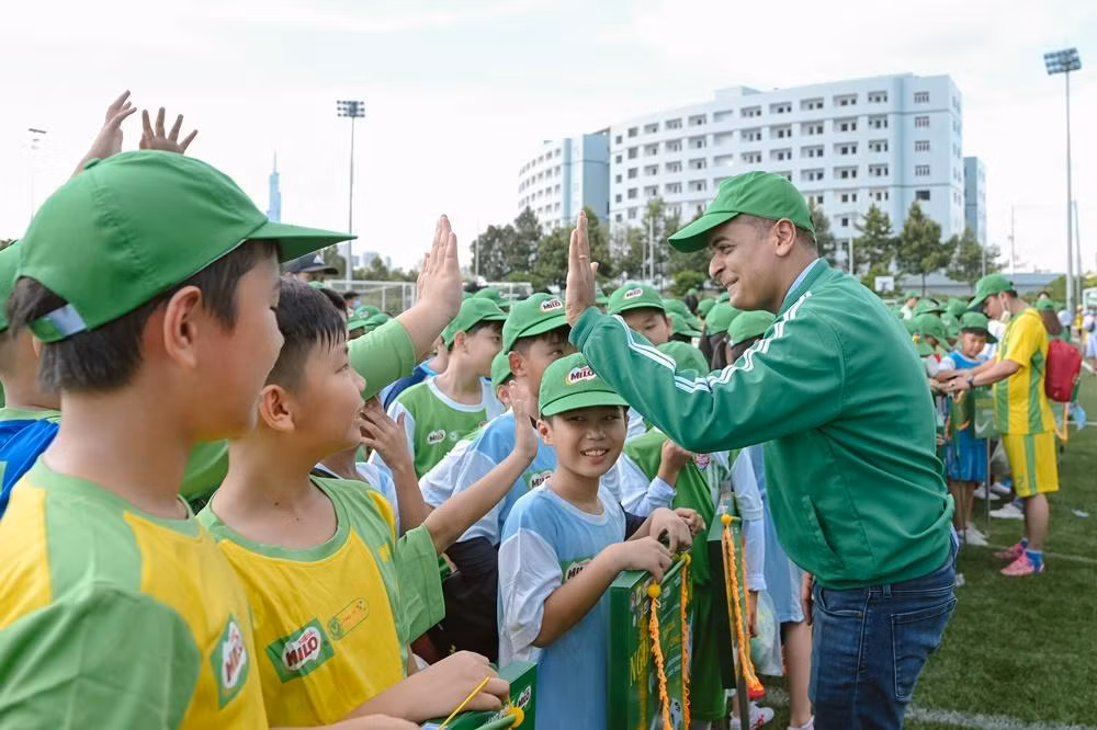 Nestlé MILO đánh dấu năm thứ 8 đồng hành cùng Festival Bóng đá học đường TP.HCM