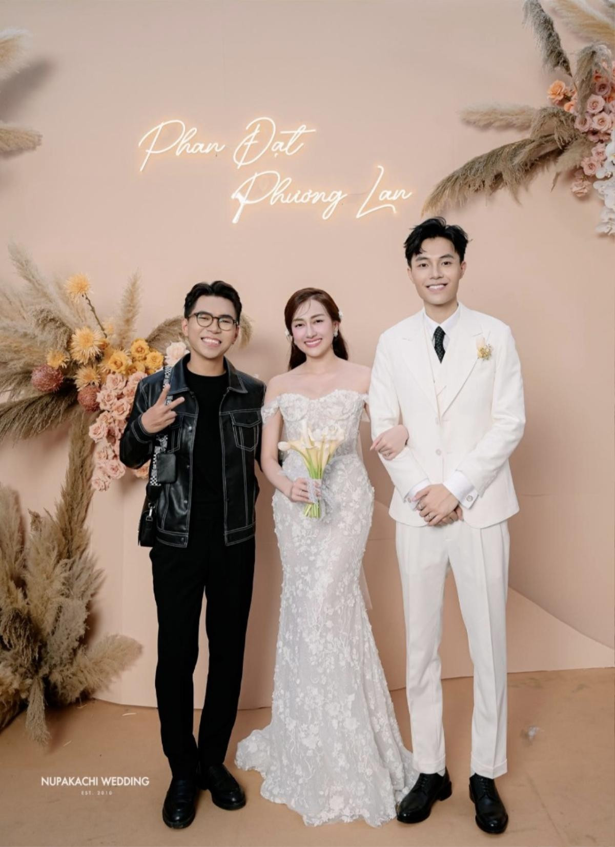 Minh Dự trong đám cưới của Phương Lan - Phan Đạt.