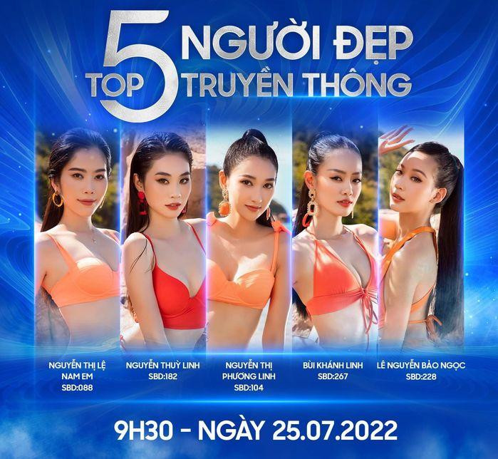 Nhưng lại có tên trong Top 5 Người đẹp Truyền thông