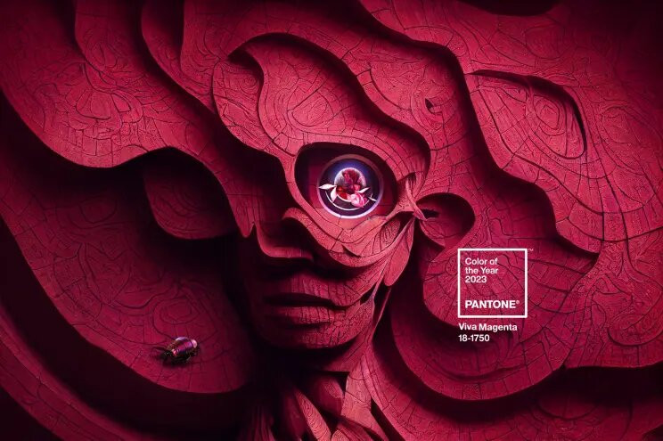 Viva Magenta chính là màu sắc của năm 2023.