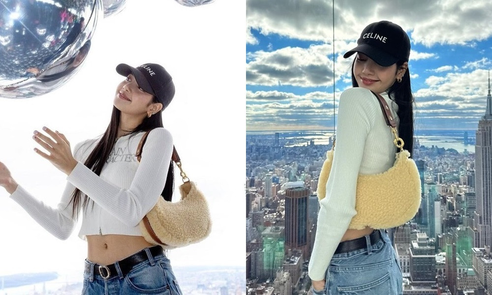 Lisa nhiều lần đội chiếc mũ giống thế này. Lisa nhiều lần đội chiếc mũ giống thế này.