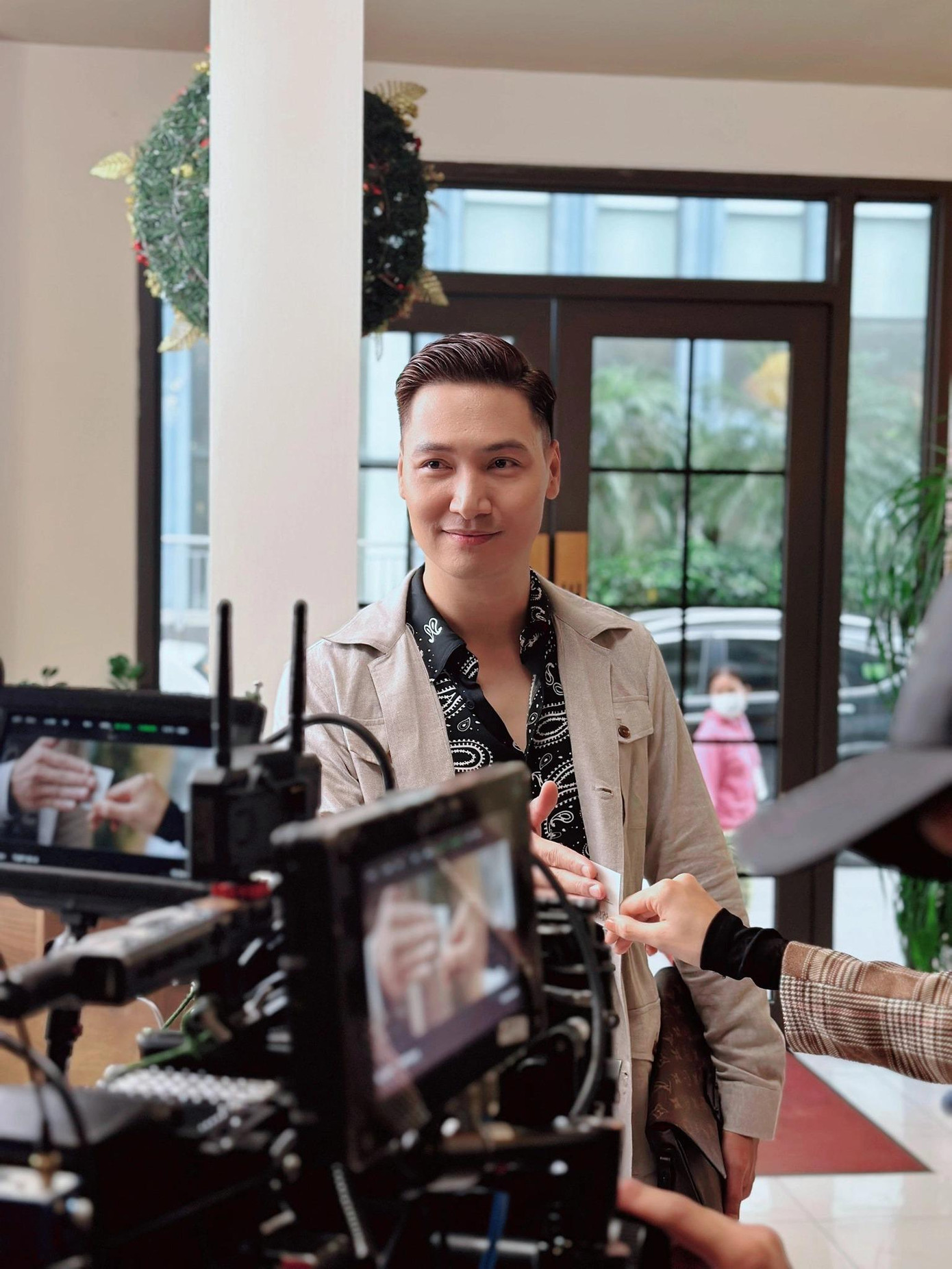 Tạo hình bảnh bao của Mạnh Trường Tạo hình bảnh bao của Mạnh Trường