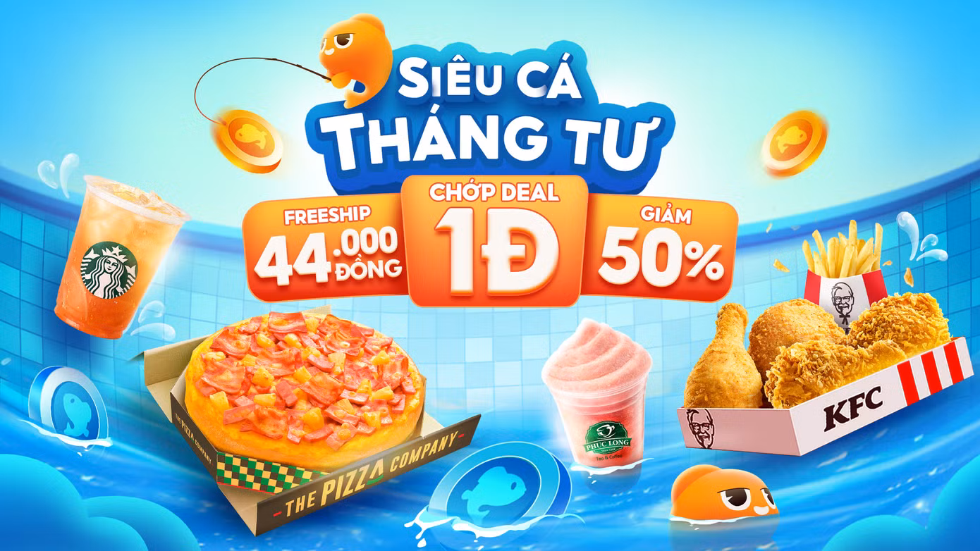 Với ShopeeFood, tháng 4 không phải là lời nói dối khi hàng loạt các ưu đãi cực “uy tín” sẽ được lên sóng duy nhất trong ngày Cá tháng Tư!