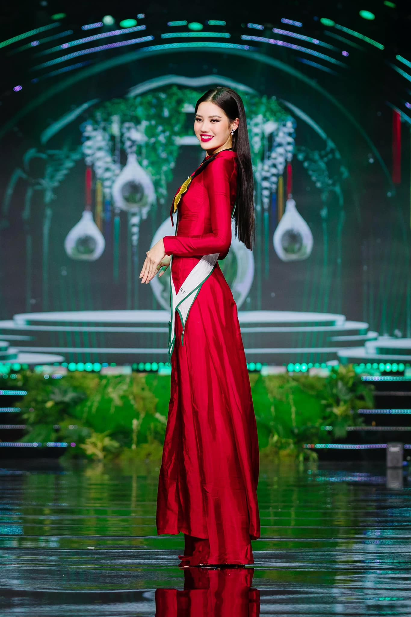 Phần trình diễn của Cao Ngọc Bích ở Miss Earth Vietnam 2023.