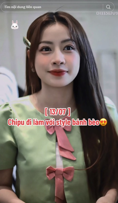 Chi Pu có phần tròn trịa hơn trước chút xíu vì phải ăn nhiều hơn để có sức tập luyện.