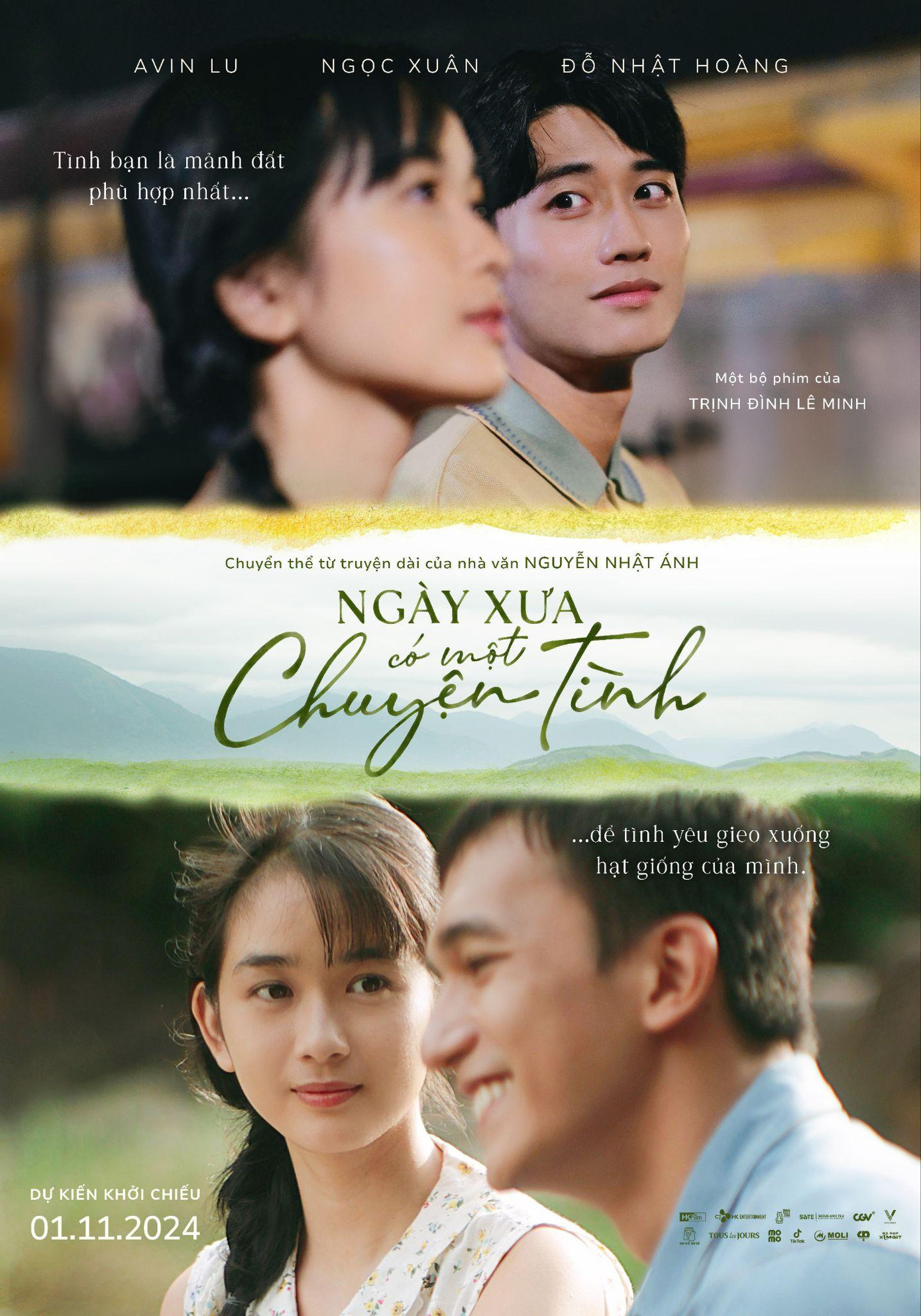 Chỉ nhìn poster cũng đã thấy câu chuyện ba người tràn ngập suy tư.