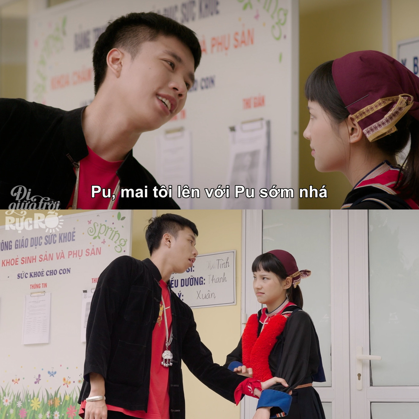 Chải càng đến gần, Pu càng né tránh.