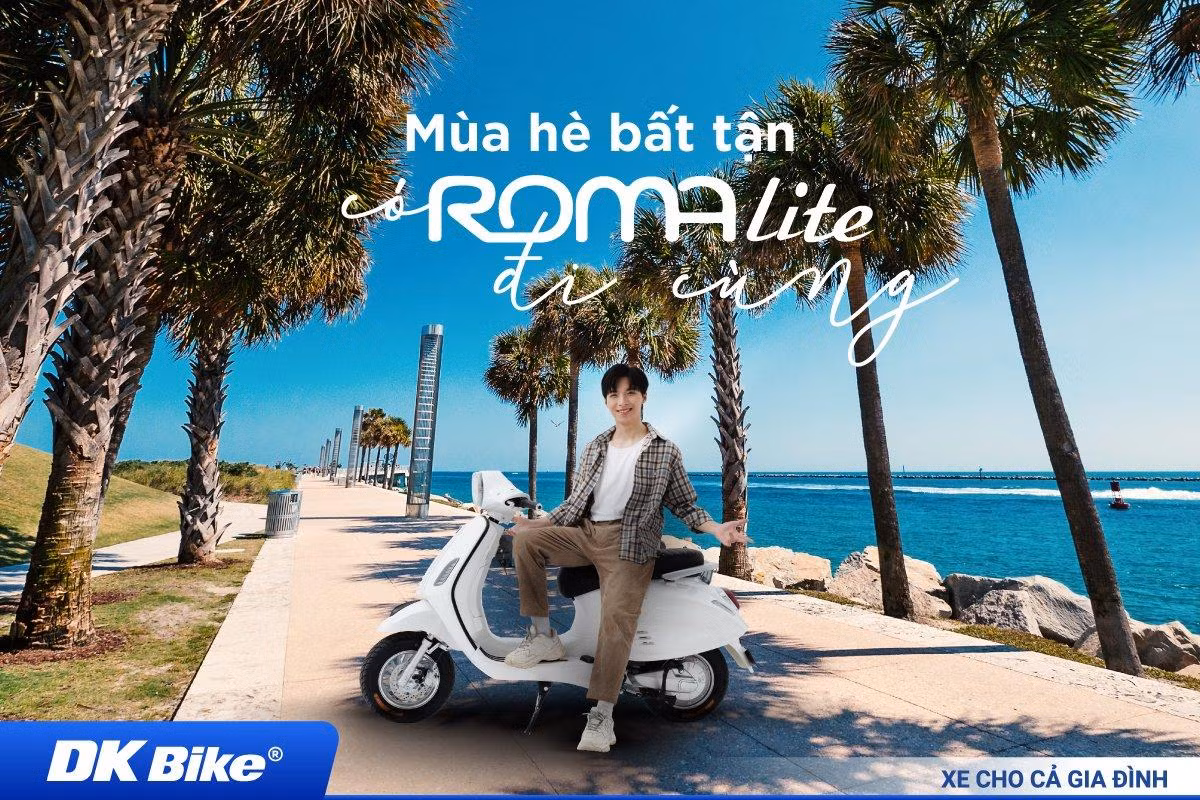 Xe máy điện DK Rome Lite đem đến cho người dùng nhiều sự lựa chọn về màu sắc phù hợp với cá tính thông qua 10 màu xe.