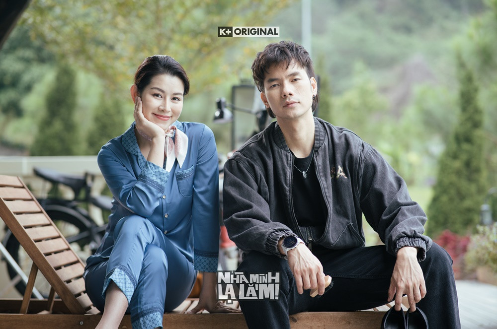 Tạo hình khác biệt của Nhan Phúc Vinh trên phim mới. Tạo hình khác biệt của Nhan Phúc Vinh trên phim mới.