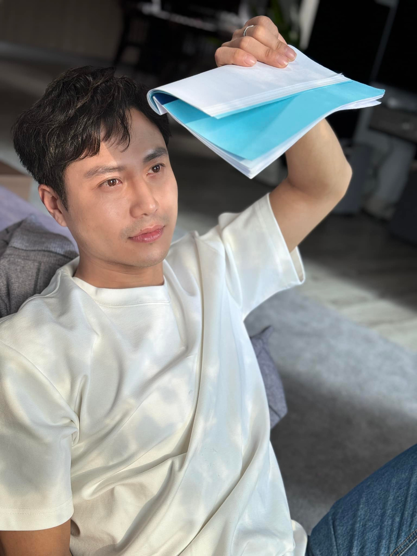 Thanh Sơn vừa hoàn thành phim Mình Yêu Nhau Bình Yên Thôi. Thanh Sơn vừa hoàn thành phim Mình Yêu Nhau Bình Yên Thôi.