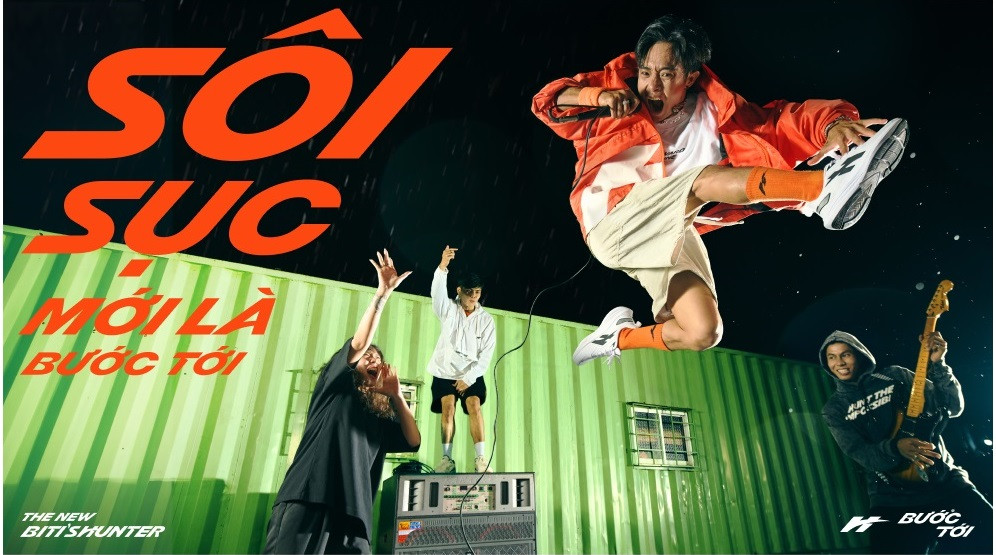 Biti’s Hunter thế hệ mới tiếp tục “bước tới” với tinh thần sáng tạo không ngừng. Biti’s Hunter thế hệ mới tiếp tục “bước tới” với tinh thần sáng tạo không ngừng.