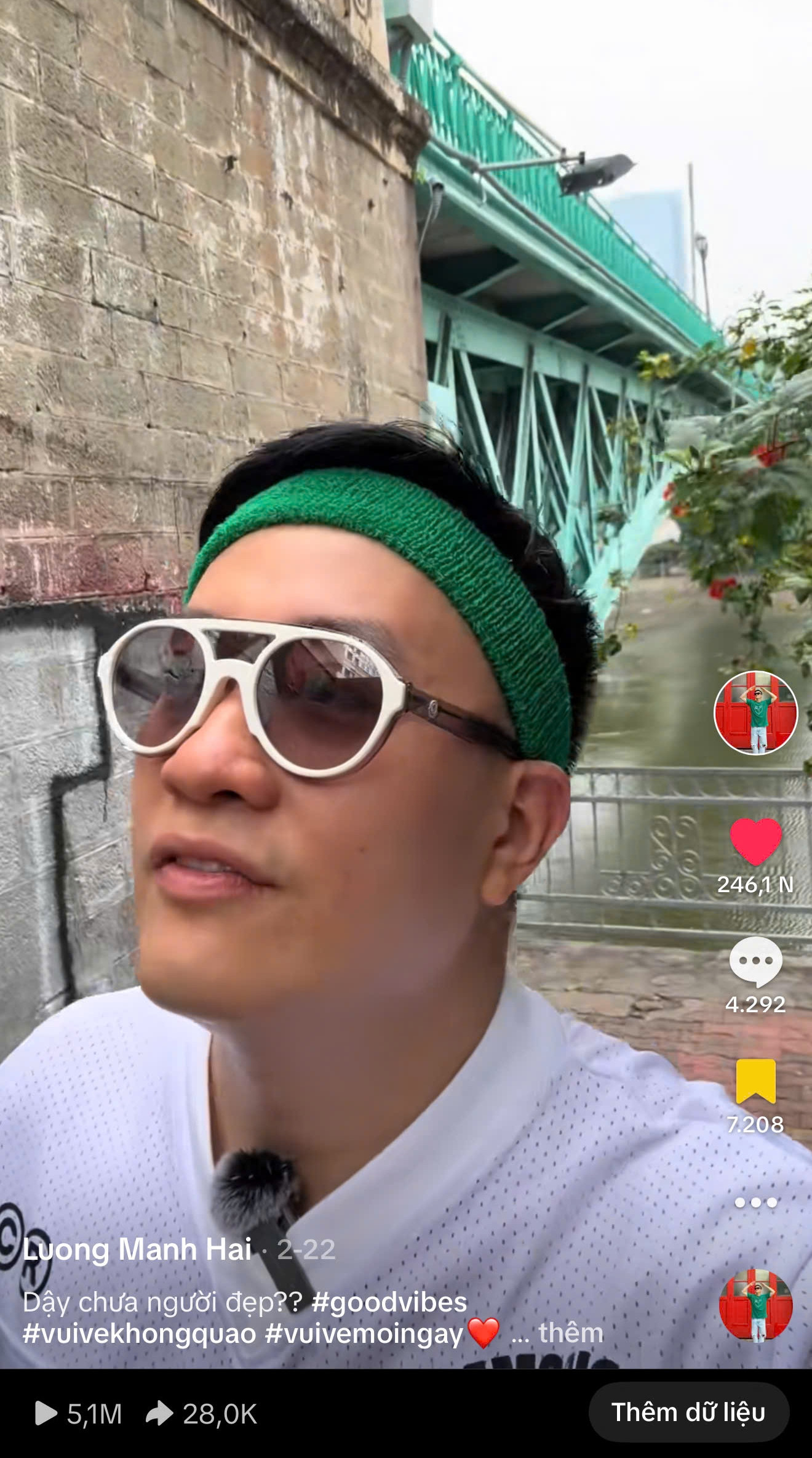 Nam diễn viên sở hữu nhiều video có lượng view lớn.