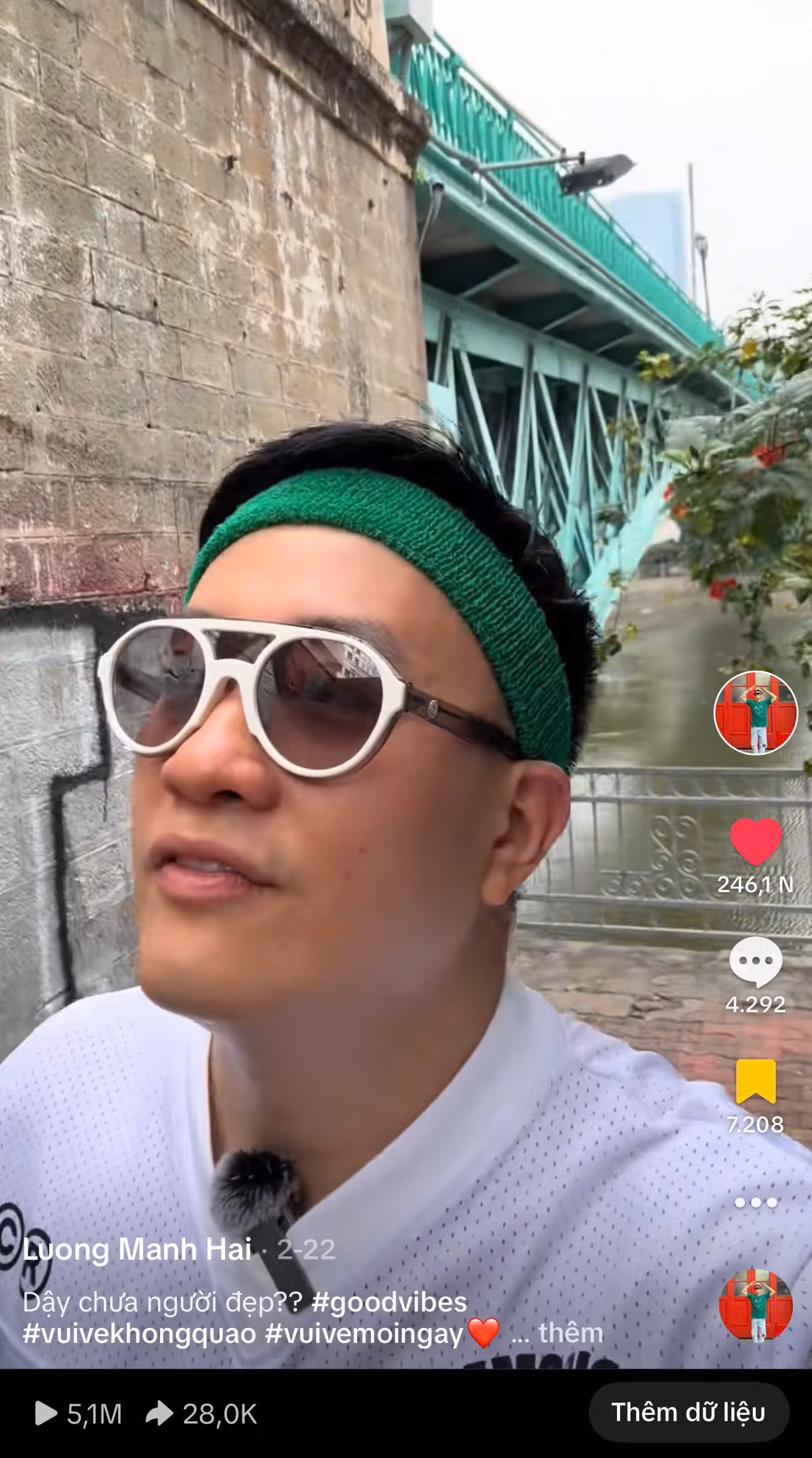 Nam diễn viên có nhiều clip gây sốt trên TikTok