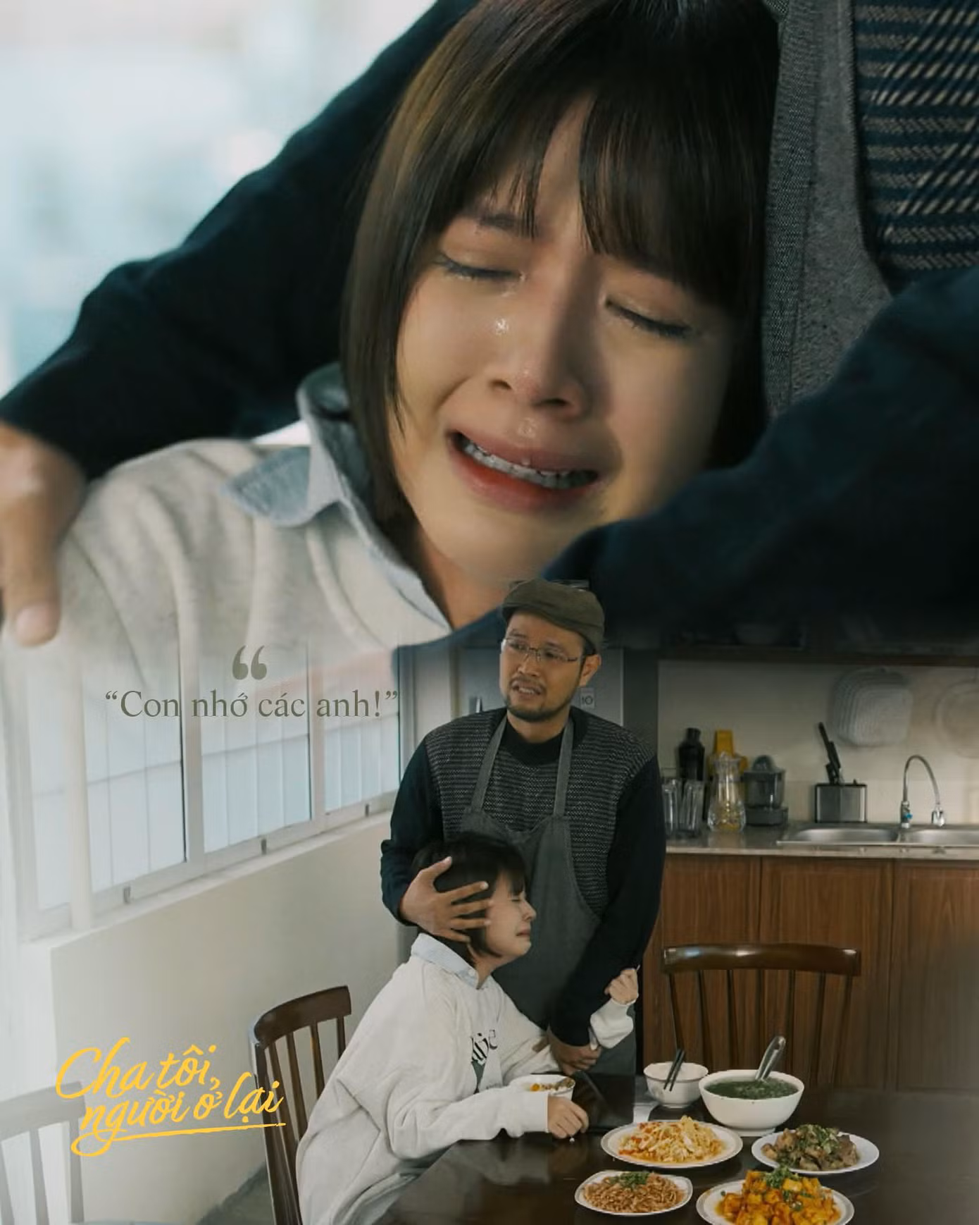 An từng suy sụp khi hai anh rời đi.