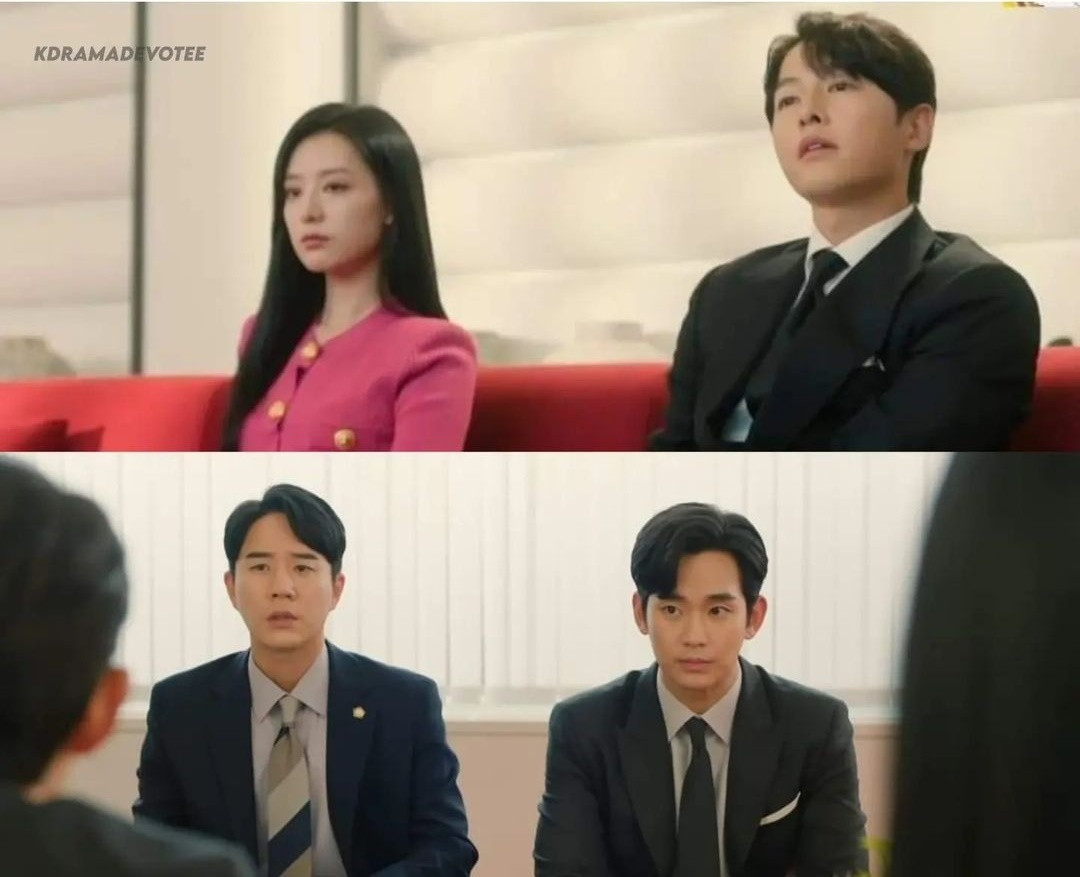 Hóa ra đây chính là luật sư đại diện cho Hae In trong vụ ly hôn. Hóa ra đây chính là luật sư đại diện cho Hae In trong vụ ly hôn.