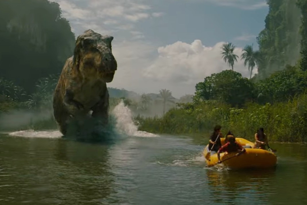 Loài khủng long phải dạt về những hòn đảo xa xôi.