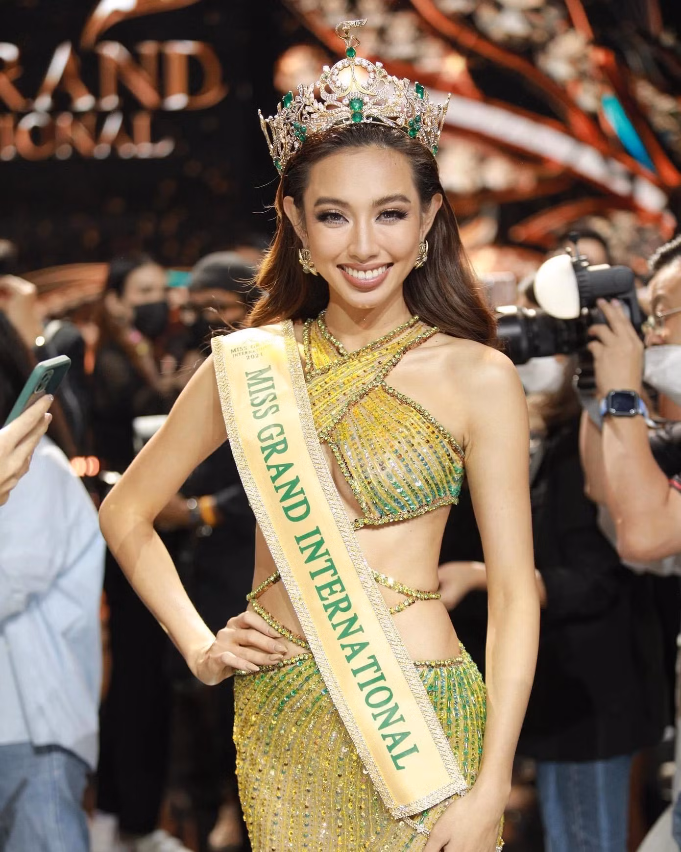 Thùy Tiên xứng đáng trở thành Hoa hậu Hòa bình Quốc tế 2021.