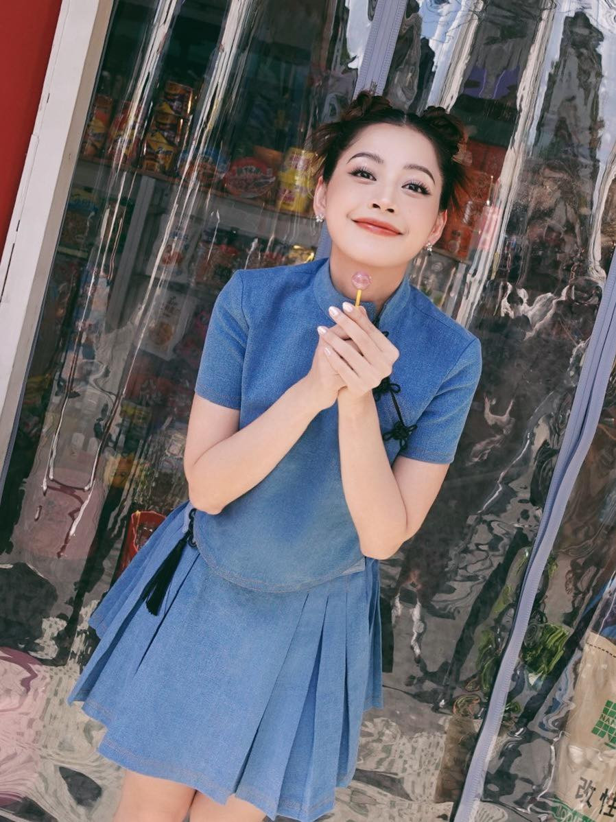 Chi Pu đáng yêu trong show thực tế mới.