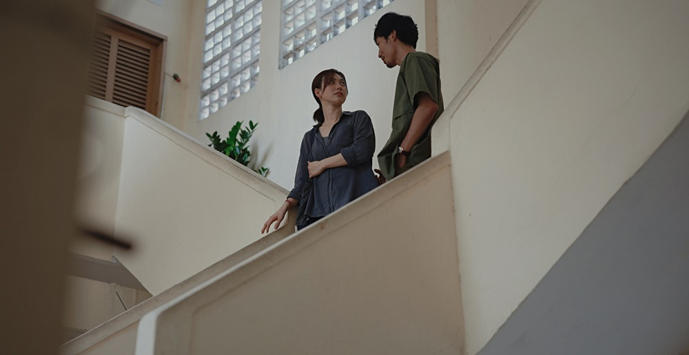 Ê-kíp dựng lên cả một chung cư như thật.