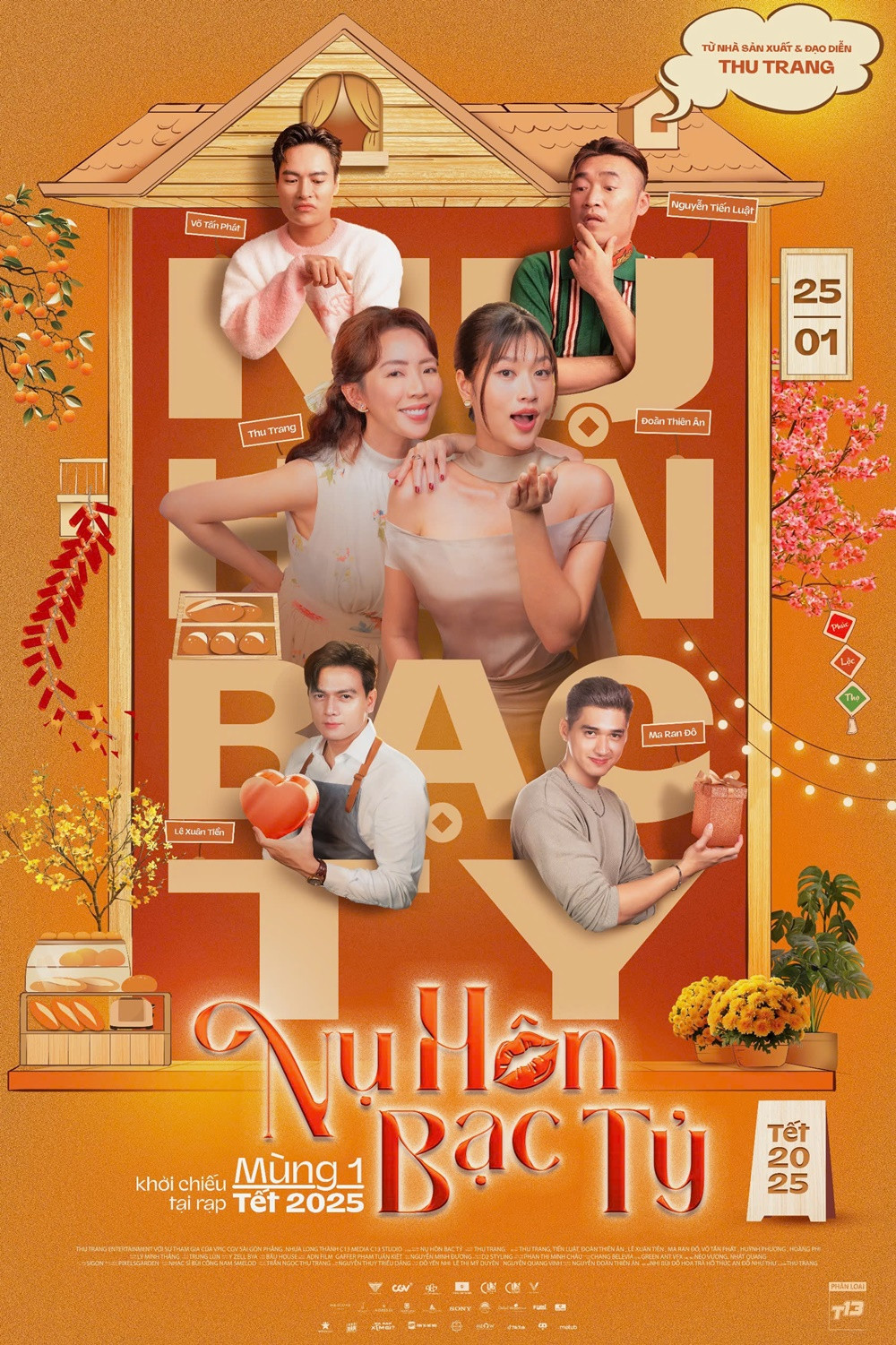 Hóa ra Nụ Hôn Bạc Tỷ là phim gia đình, rất hợp xem ngày Tết.