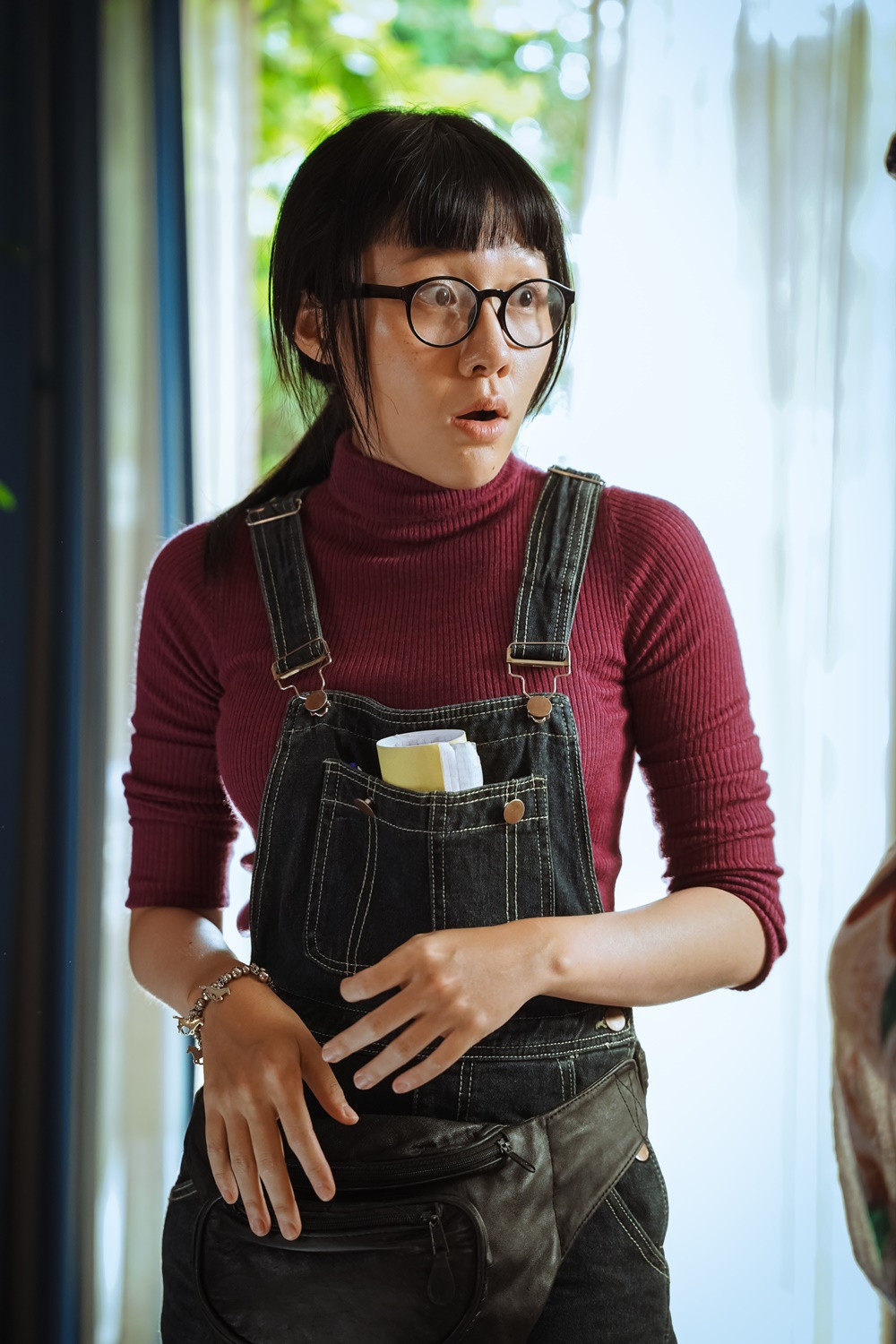 Nữ diễn viên không ngại làm xấu mình cho vai diễn.