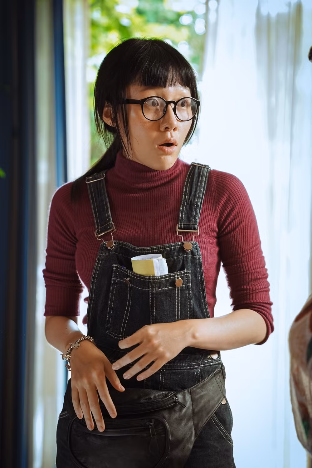 Nữ diễn viên không ngại làm xấu mình cho vai diễn.