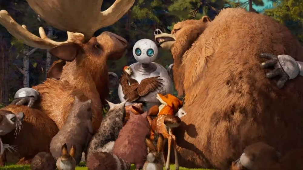 Là robot tưởng vô tri nhưng Roz lại tràn đầy ấm áp.