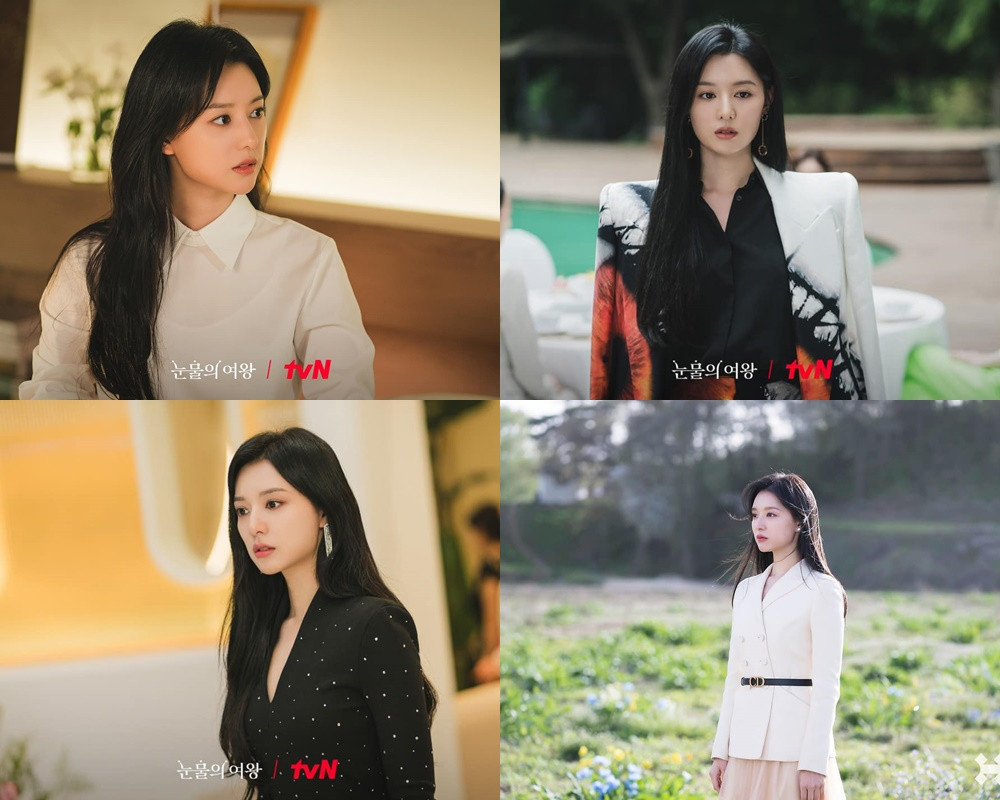 Hong Hae In mỗi lần xuất hiện là có một set đồ mới.