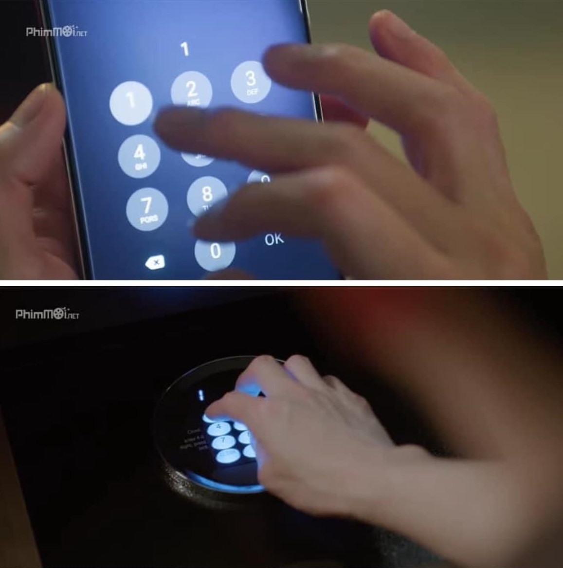 Sự trùng hợp bất ngờ trong mật khẩu của hai vợ chồng.