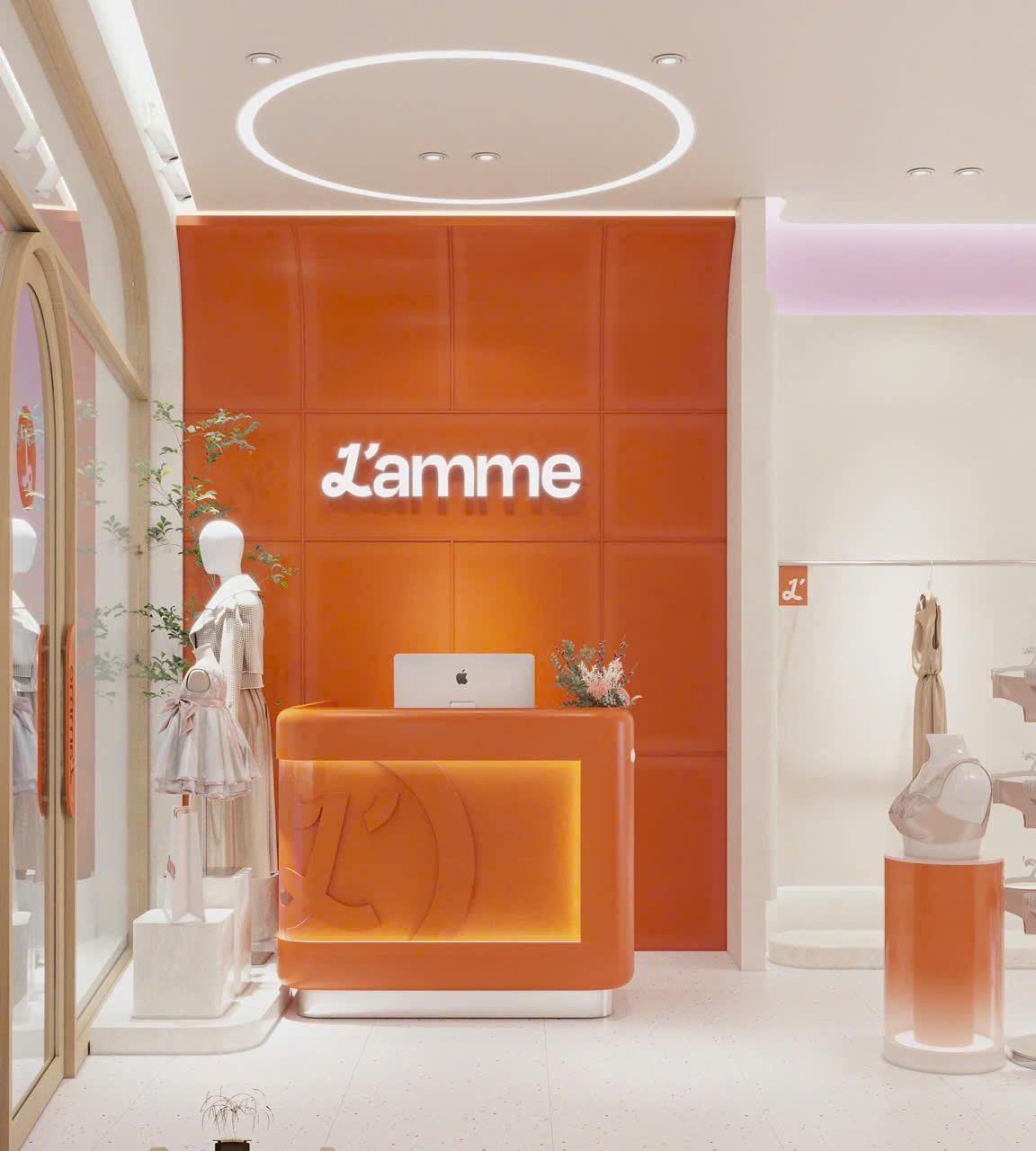 Concept cửa hàng one-stop shop tại L’amme. Concept cửa hàng one-stop shop tại L’amme.