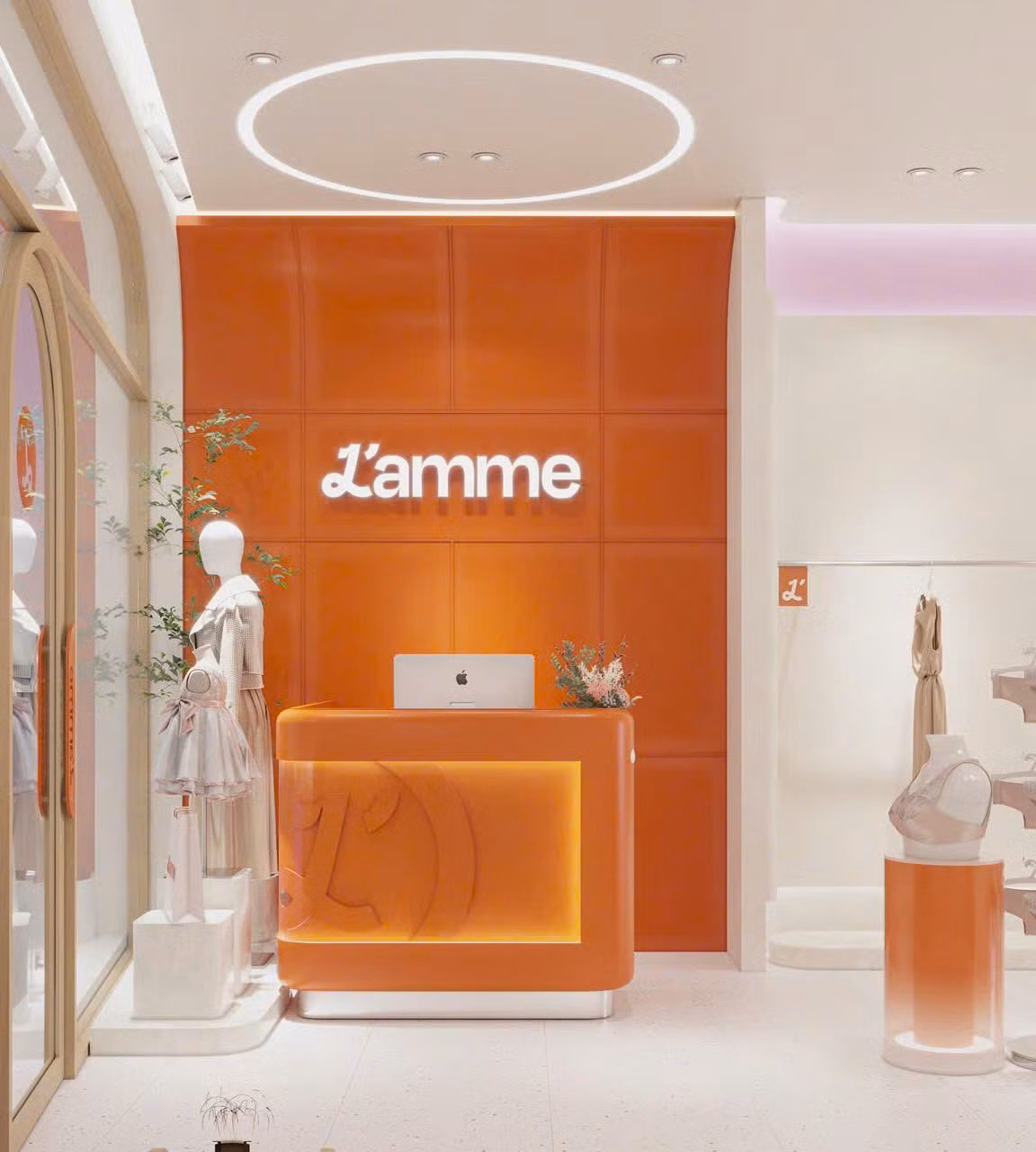 Concept cửa hàng one-stop shop tại L’amme.