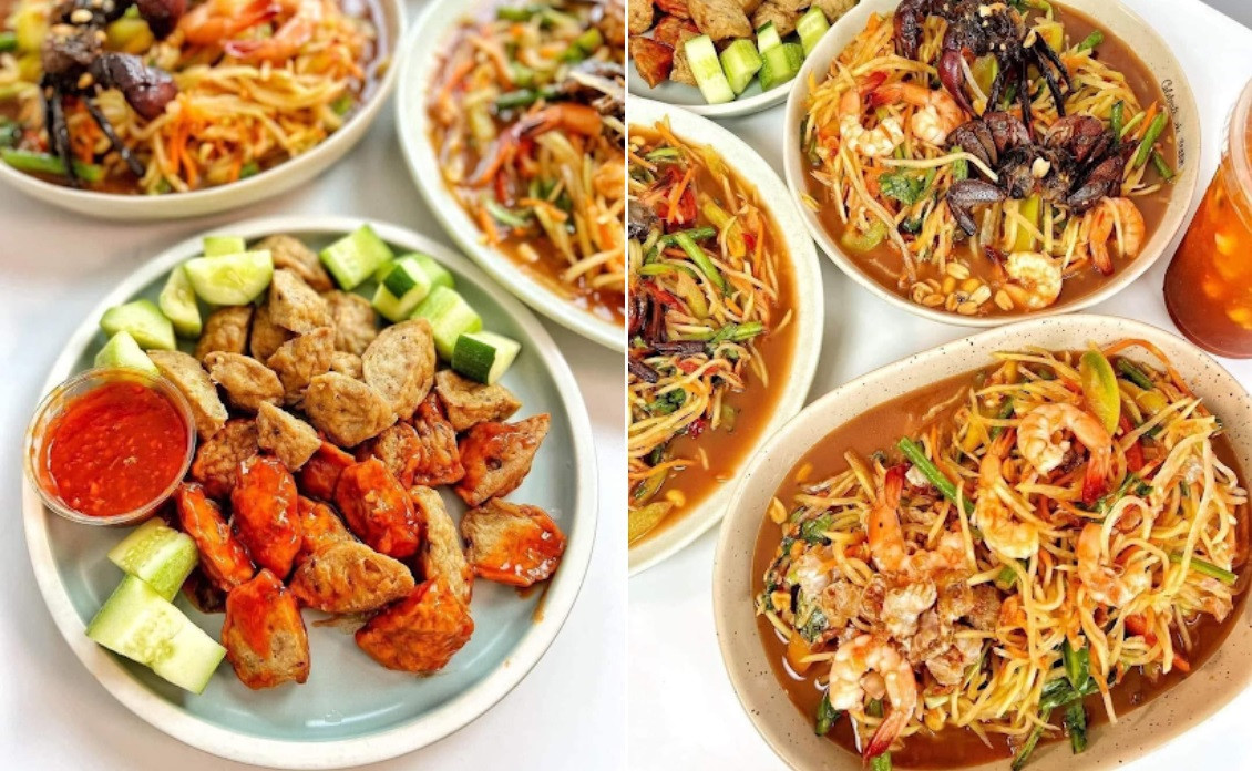 Ty Thy là cái tên chưa bao giờ ngừng hot với món Gỏi đu đủ với sợi đu đủ xanh bào sợi giòn sần sật đẫm trong nước trộn gỏi chua ngọt đậm đà, đến với livestream 19.4, người dùng có cơ hội thưởng thức combo gỏi đu đủ Ty thy kèm 1 trà tắc với giá chỉ 60.000 đồng. Ty Thy là cái tên chưa bao giờ ngừng hot với món Gỏi đu đủ với sợi đu đủ xanh bào sợi giòn sần sật đẫm trong nước trộn gỏi chua ngọt đậm đà, đến với livestream 19.4, người dùng có cơ hội thưởng thức combo gỏi đu đủ Ty thy kèm 1 trà tắc với giá chỉ 60.000 đồng.