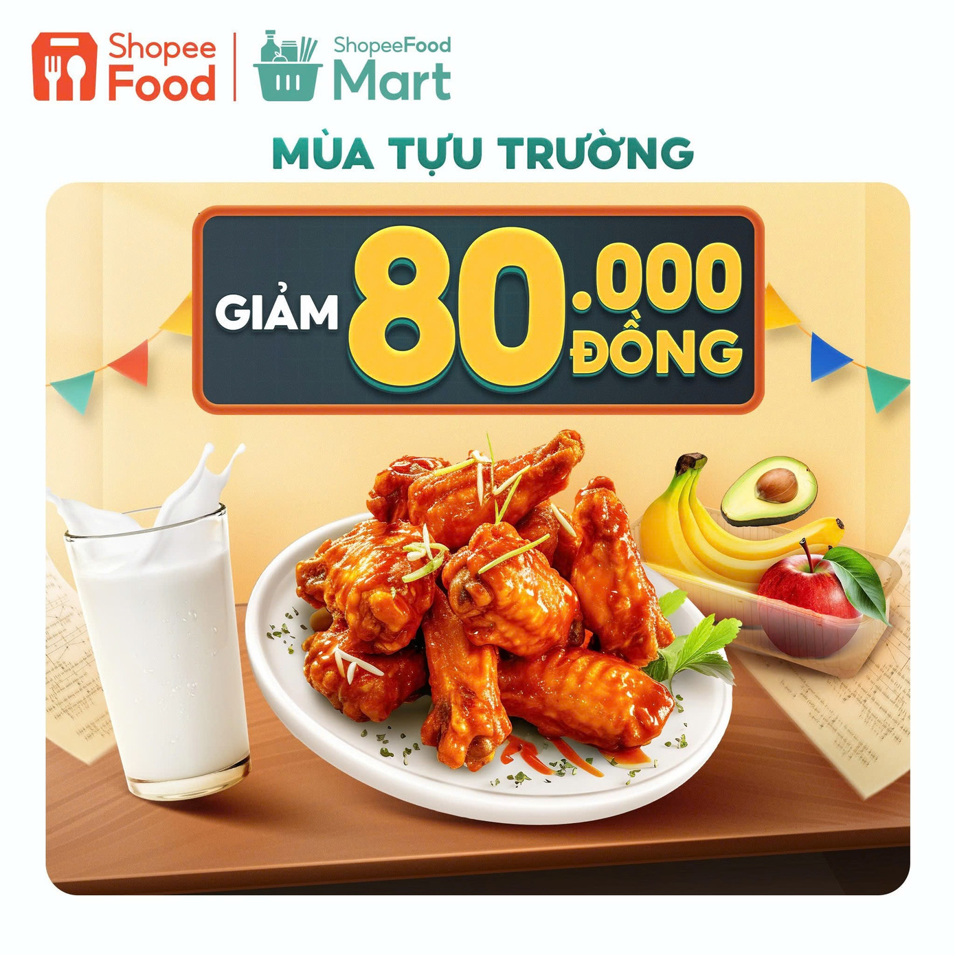 Cần chi đi đâu xa, chỉ cần mở ShopeeMart là bao la nguyên liệu tươi ngon, giá tốt bày ra sẵn sàng!
