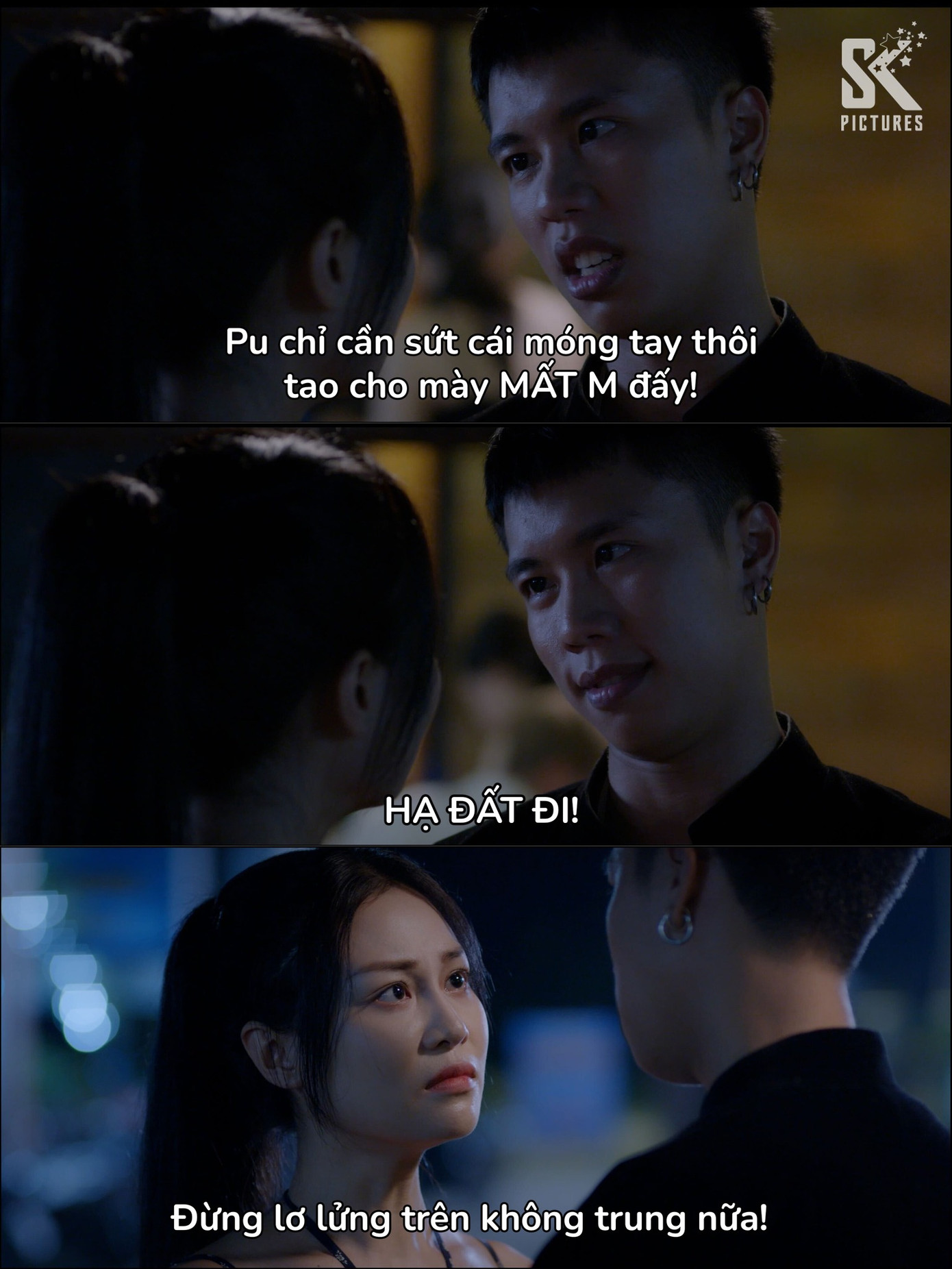 Chải dằn mặt Dất cực gắt vì dám làm hại Pu. Chải dằn mặt Dất cực gắt vì dám làm hại Pu.