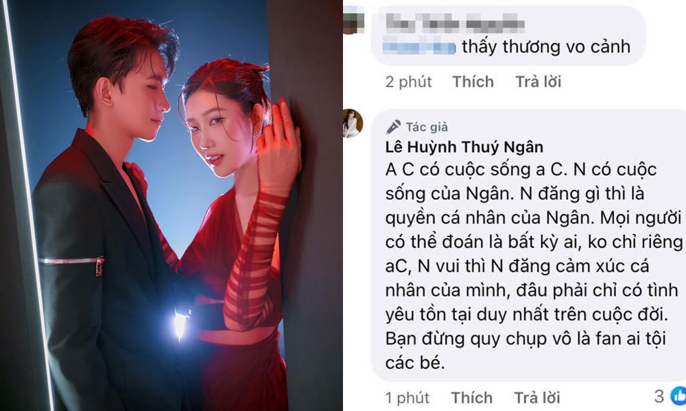 Thúy Ngân lên tiếng làm rõ nghi vấn xoay quanh bức ảnh nắm tay.
