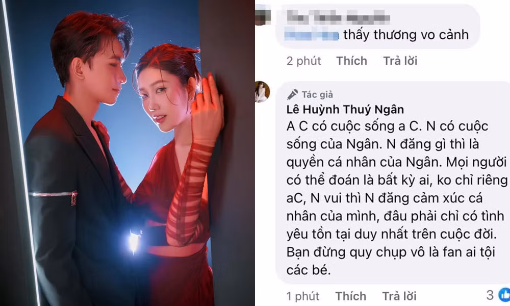 Thúy Ngân lên tiếng làm rõ nghi vấn xoay quanh bức ảnh nắm tay.