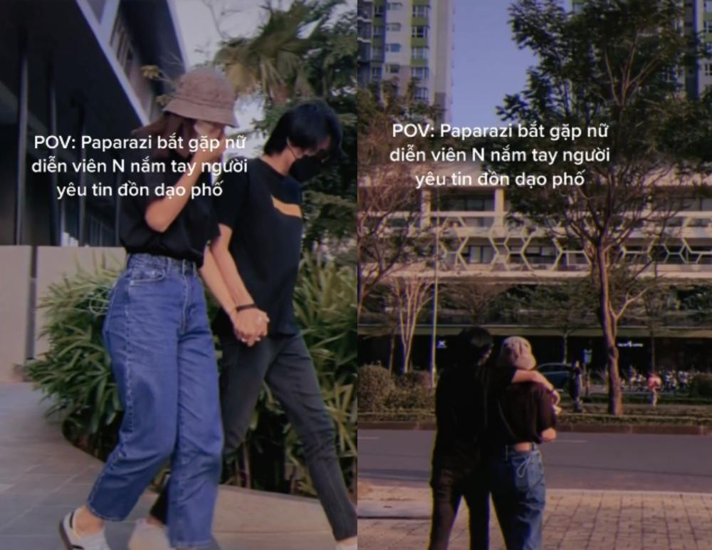 Khả Ngân từng có clip bị bắt gặp đang đi chơi cùng chàng trai lạ mặt. Khả Ngân từng có clip bị bắt gặp đang đi chơi cùng chàng trai lạ mặt.