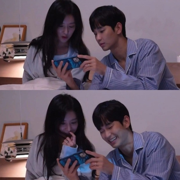 Khoảnh khắc hậu trường phim "Queen of Tears" cực đáng yêu. Khoảnh khắc hậu trường phim "Queen of Tears" cực đáng yêu.