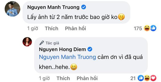 Mạnh Trường khen Hồng Diễm mà nhiều người lại tưởng nhầm là đang "troll".