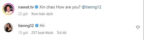 Mới đây ông Nawat bất ngờ hỏi thăm Thùy Tiên.