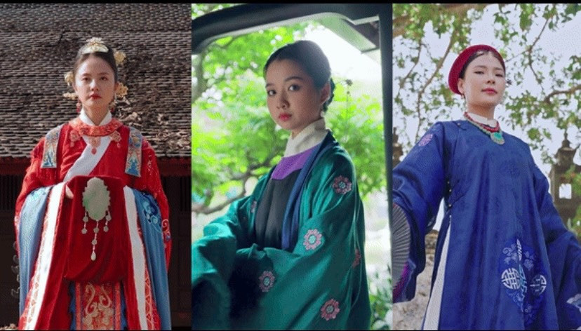 Trang phục các nhân vật được sáng tạo dựa trên cổ phục Việt.