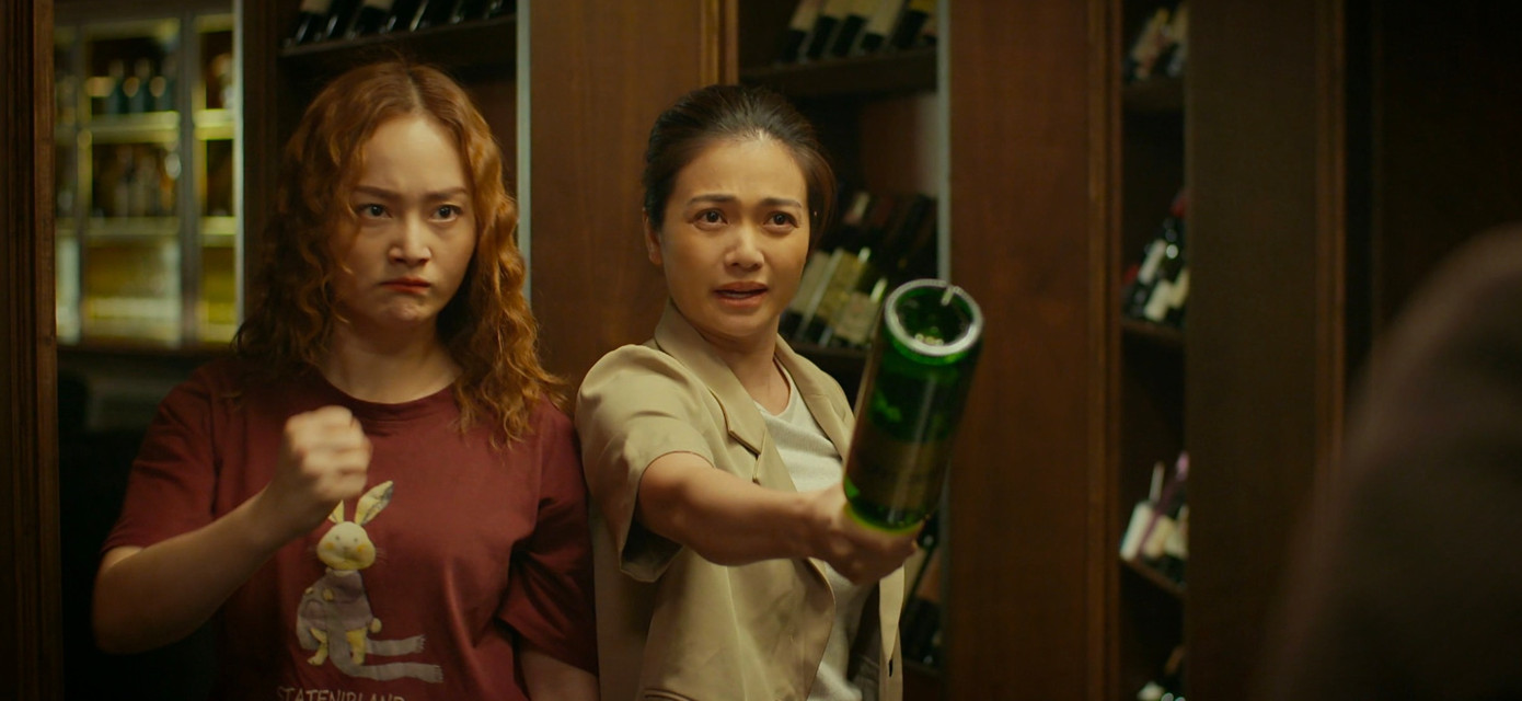 Cả nhà sẵn sàng bảo vệ Trâm Anh.