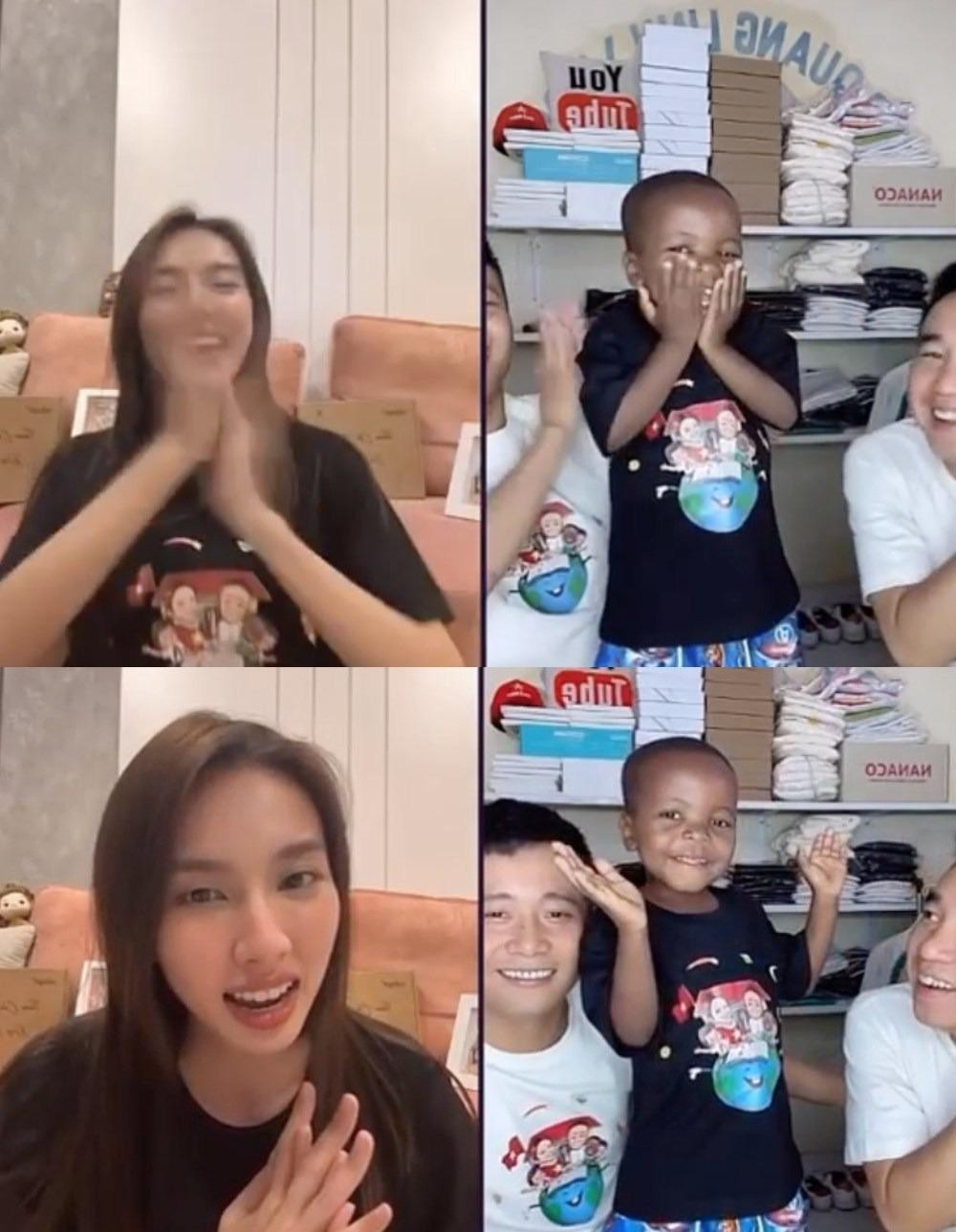 Cậu nhóc Lôi Con cũng tham gia "đẩy thuyền" khiến dân mạng phấn khích. Cậu nhóc Lôi Con cũng tham gia "đẩy thuyền" khiến dân mạng phấn khích.